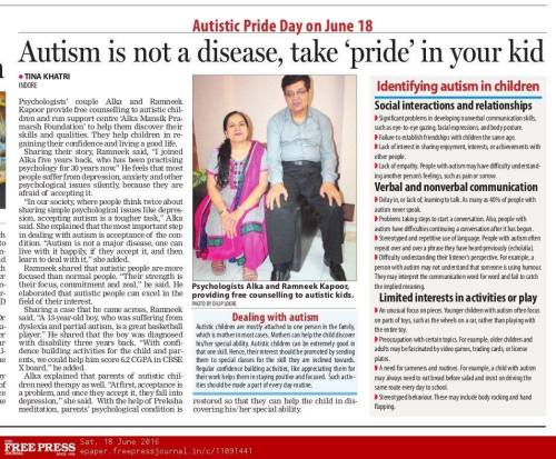 AUTISM  Pride  Day June 18-2016 Free Pres